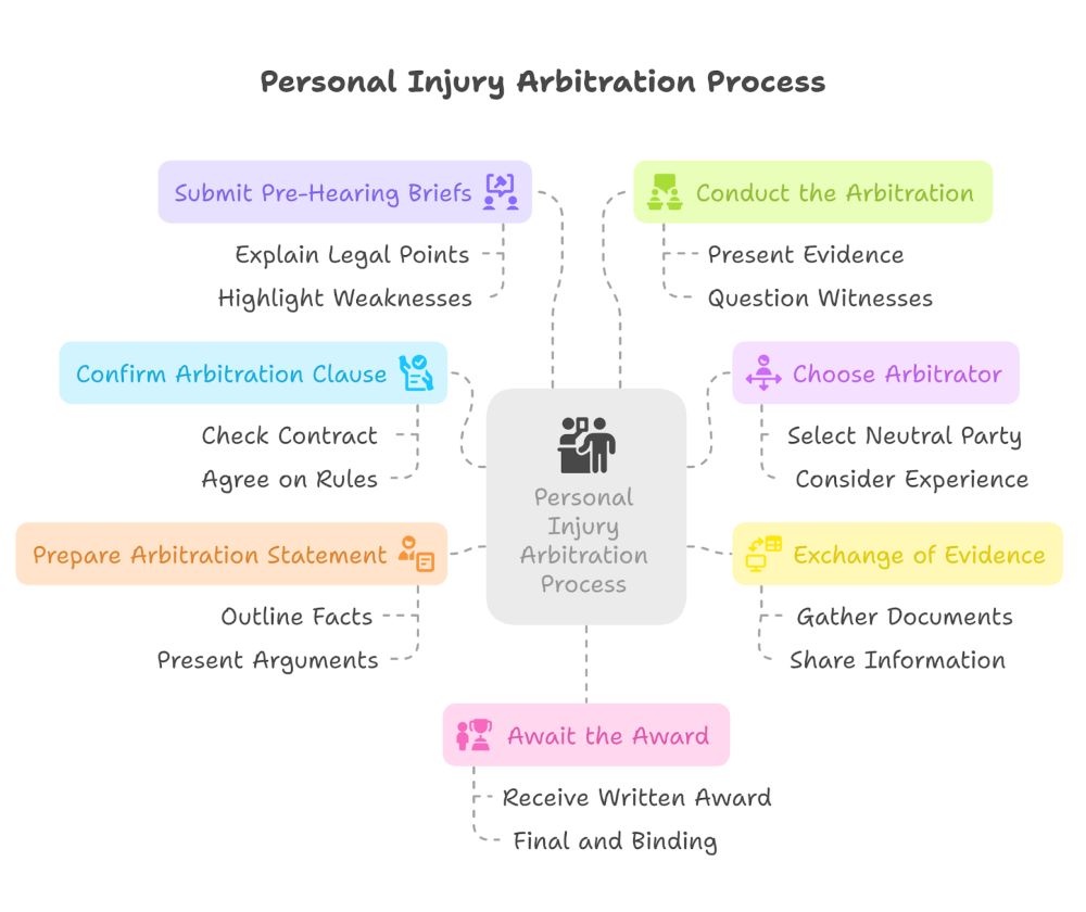 Personal Injury Arbitration Checklist (Step-by-Step)